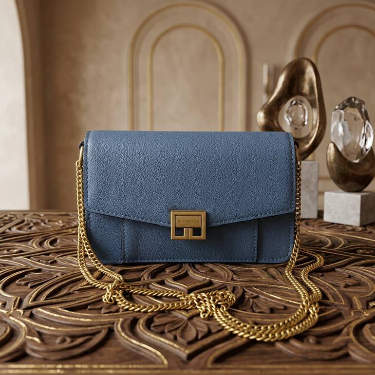 شنطة كتف صغيرة أزرق PRQ-3053