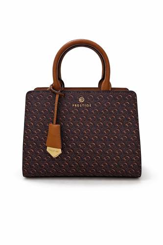 شنطة يد وسط بني PRQ 3228