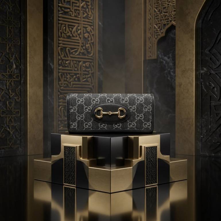شنطة كتف صغيرة أسود GUCC