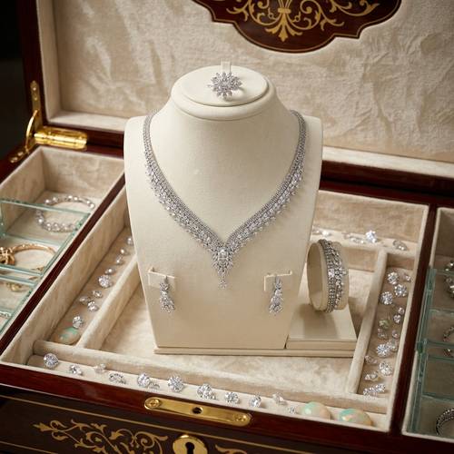 طقم زركون Z0021