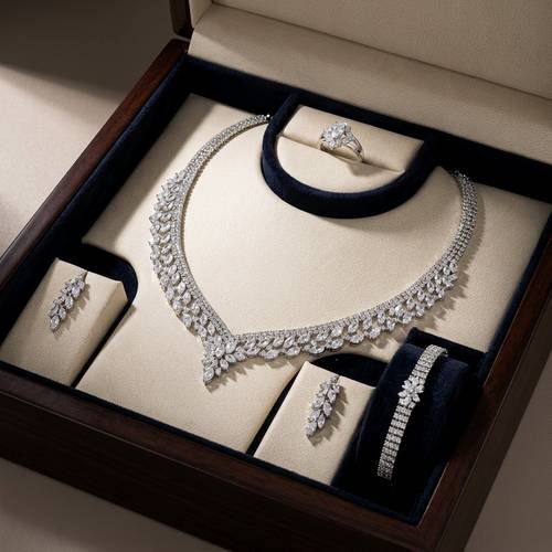 طقم زركون Z0015