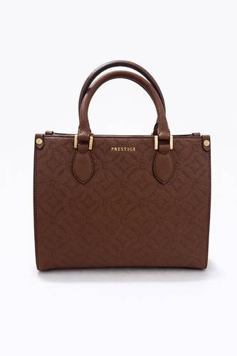 شنطة يد وسط  بني PRQ 3461