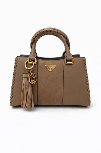 شنطة يد وسط كاكي PRQ 2997