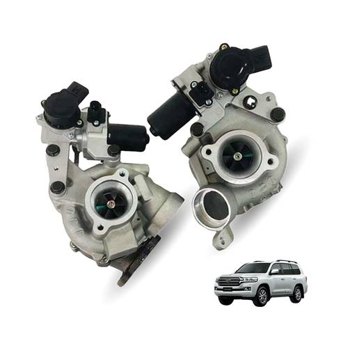 Left Side Turbo Replacement for Toyota Land Cruiser 200 V8 Diesel (Aftermarket)