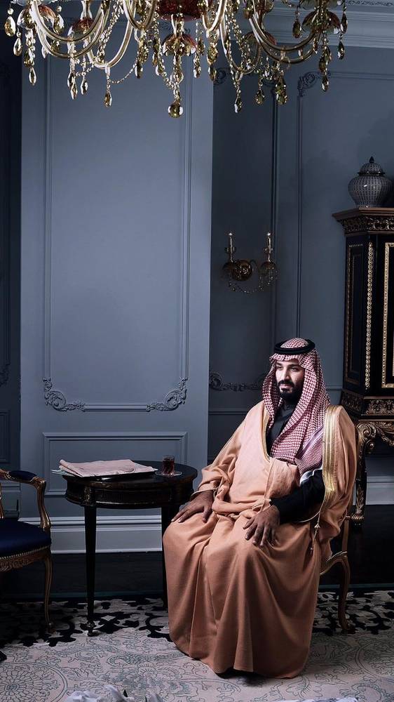 صوره مغناطيسية لولي العهد محمد بن سلمان