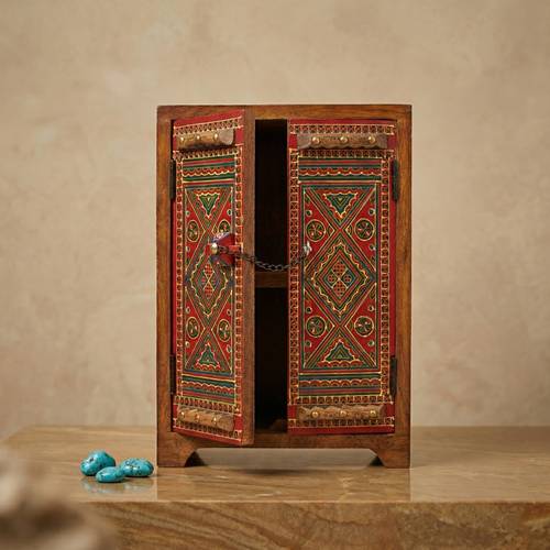 خزانة الباب النجدي الخشبية