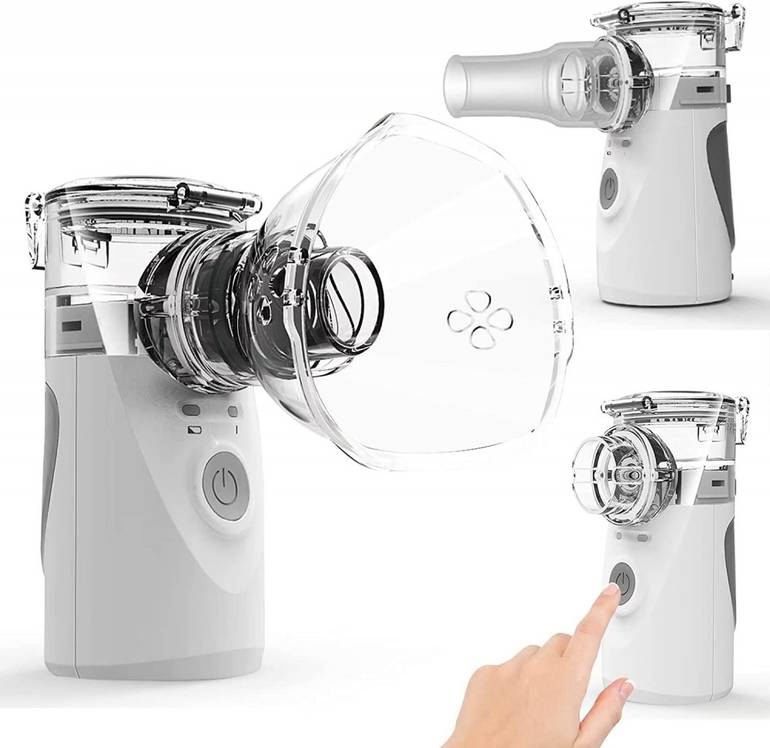 جهاز بخاخ الاوكسجين المتنقل  من MESH Nebulizer