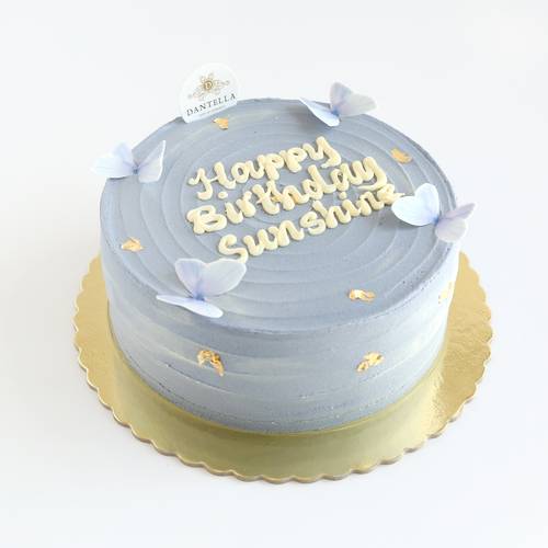 Purple Butterfly Small Cake