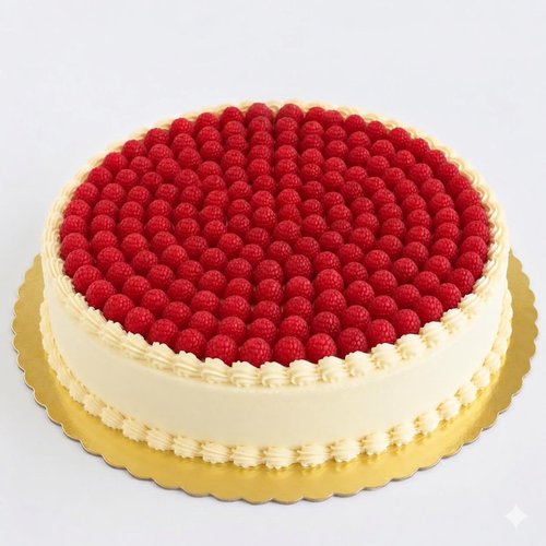 Raspberry cake fifiteen inch