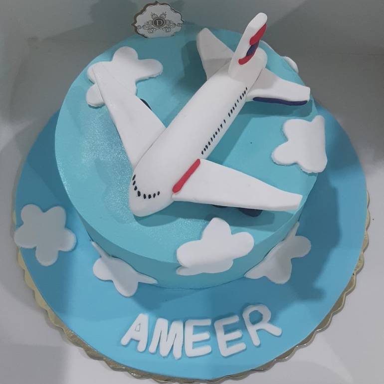 Plane In the Sky Cake small
