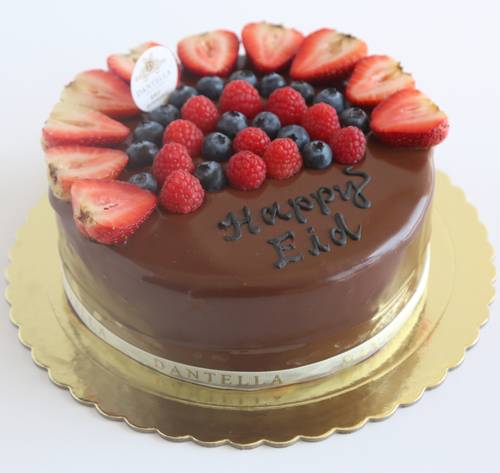 Fruit Chocolate Cake