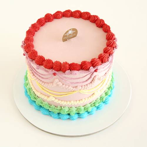 Happy Rainbow Cake