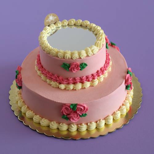 Miss mirror cake medium 