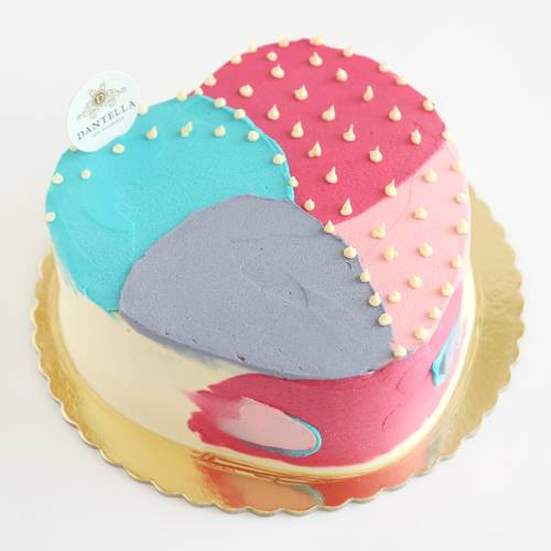 Sample Heart Cake Small_ سيمبل هارت كيك الصغير