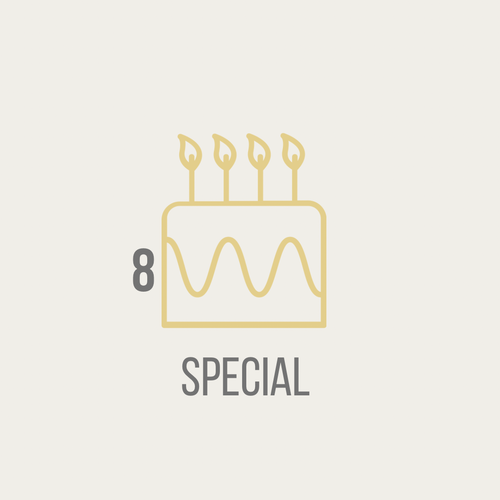 Specaiel Eight Inch Double