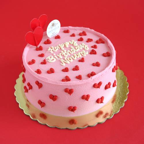 Pink Shirely Cake 