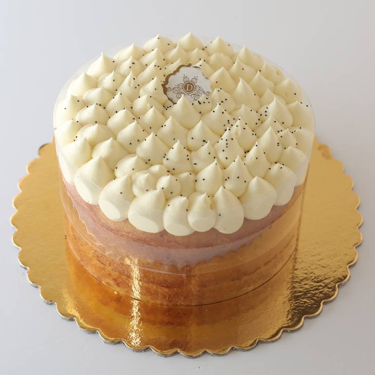 كيكة الليمون الحجم الصغير - Lemon Cake Small