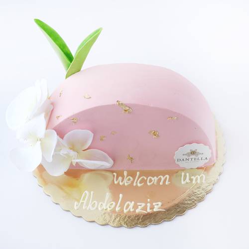 Unique Pink Cake