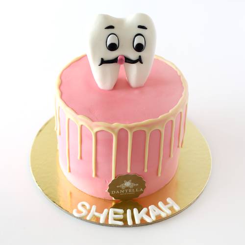 Pink Tooth Cake