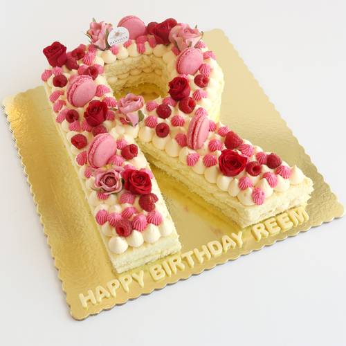Letter R Cake