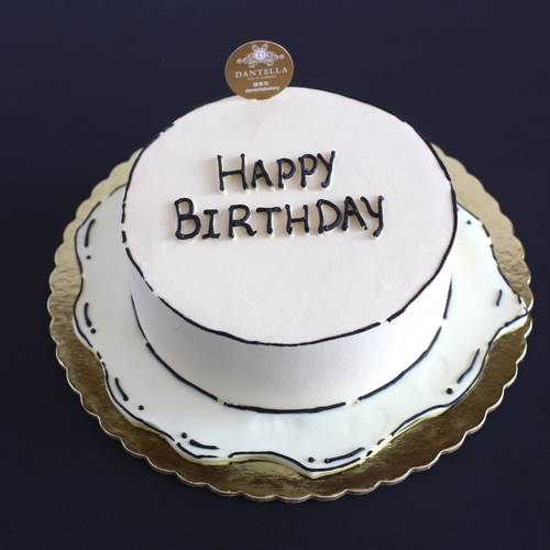 Black Comic  Cake