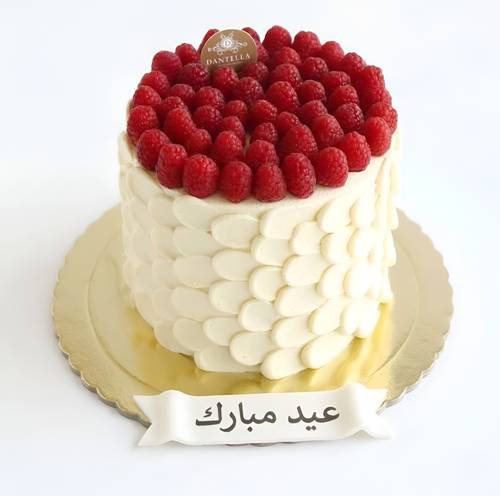 Snowy Berries Cake