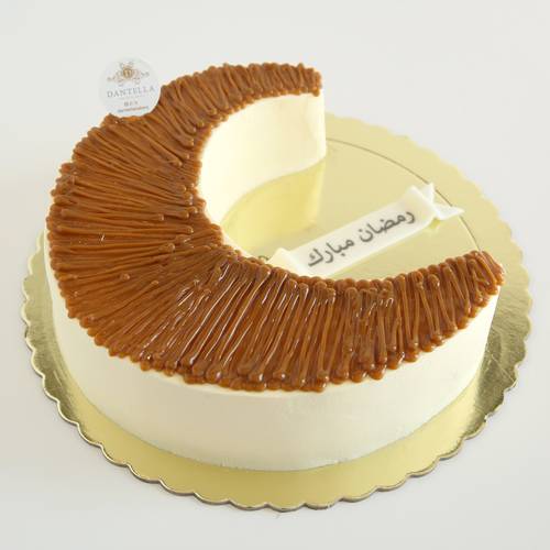 Caramel Moon Cake