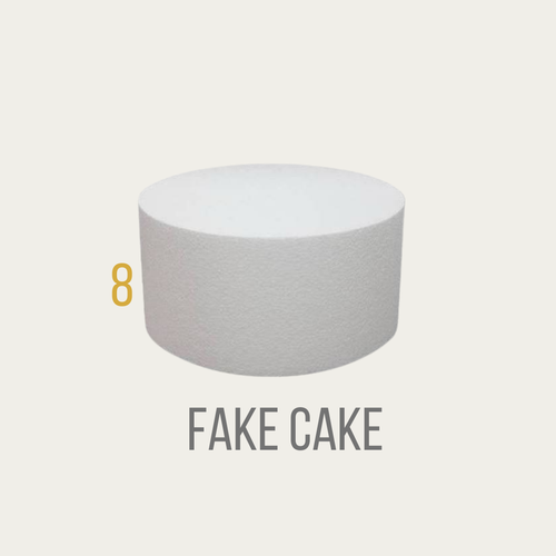 Fake cake eight inch double