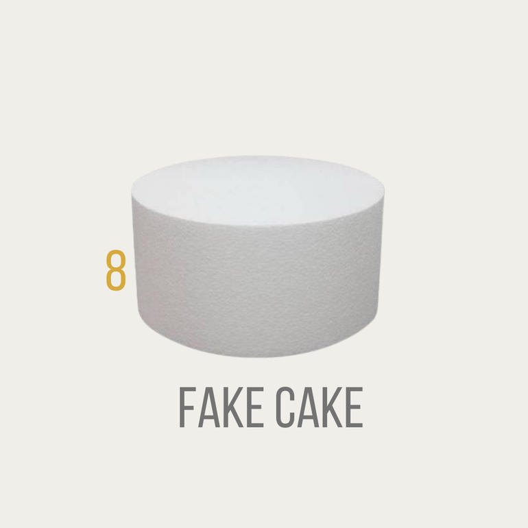 Fake cake eight inch double