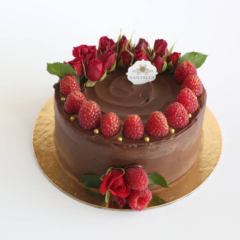 رازبيري شوكولاته كيك الحجم الصغير - Raspberry Chocolate Cake Small