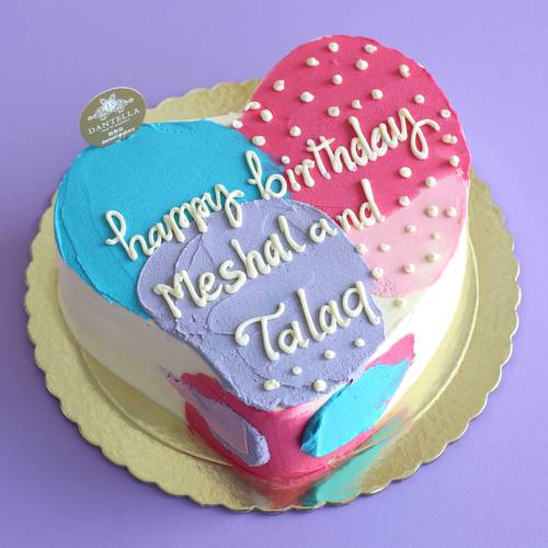 Sample Heart Cake Medium_ سيمبل هارت كيك الوسط