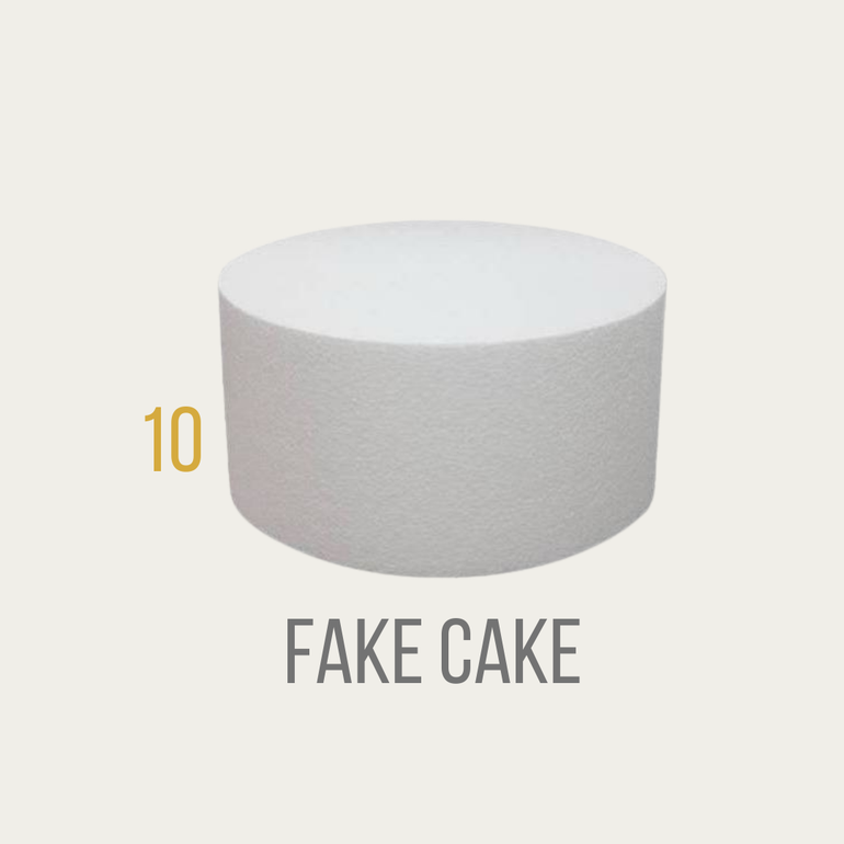 Fake cake ten inch double