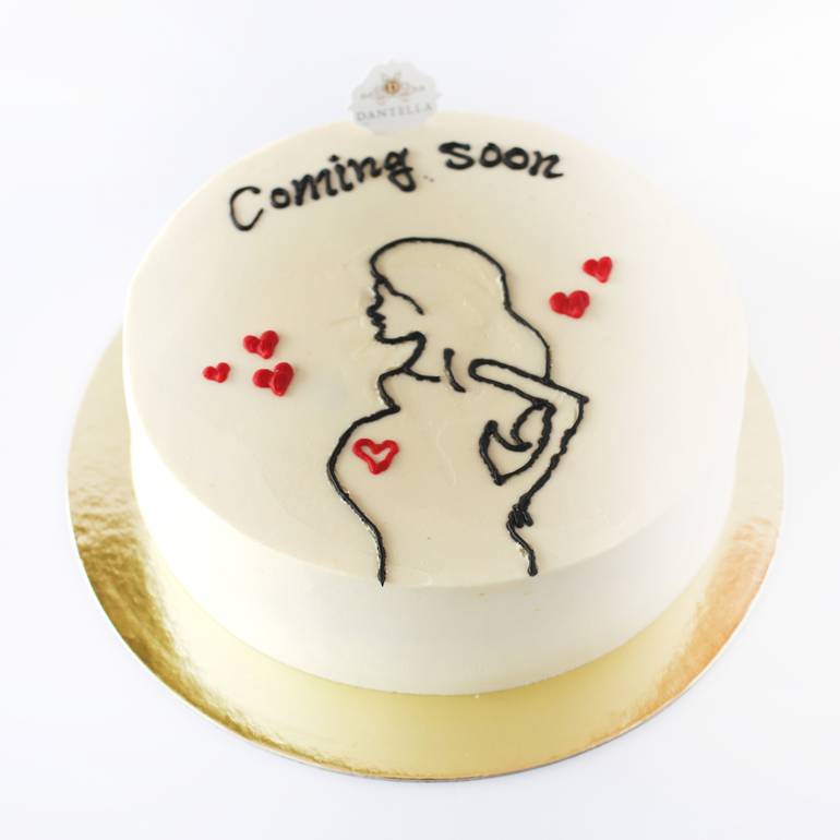 Mom To Be cake 