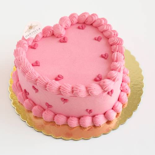 Pink heart Cake_ بينك هارت كيك