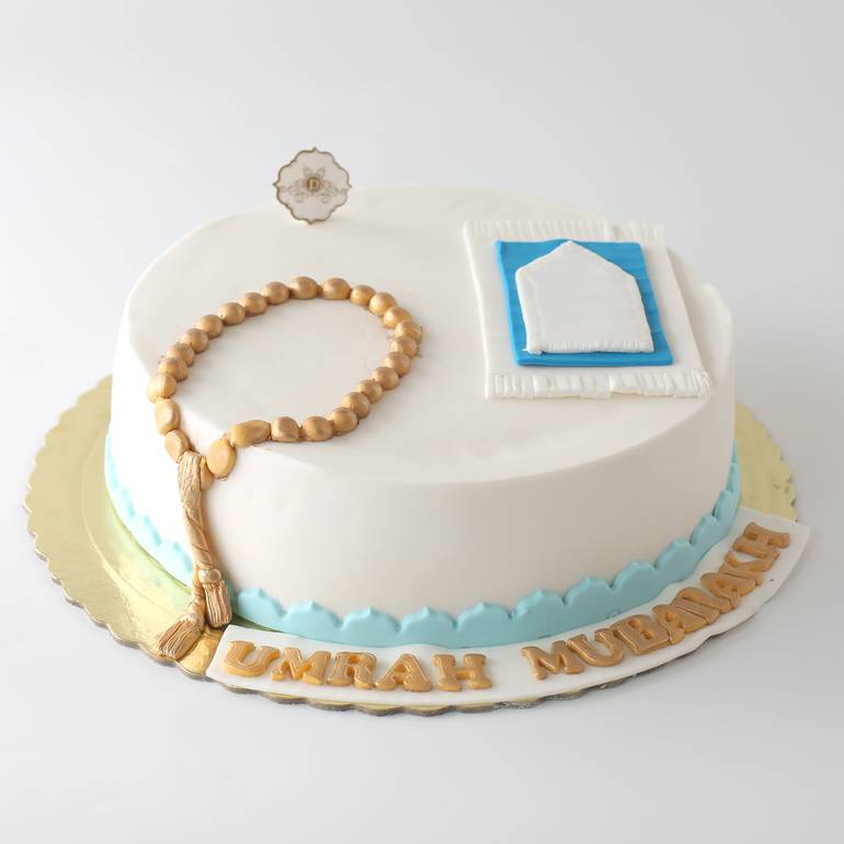 Blue  Omrah Cake