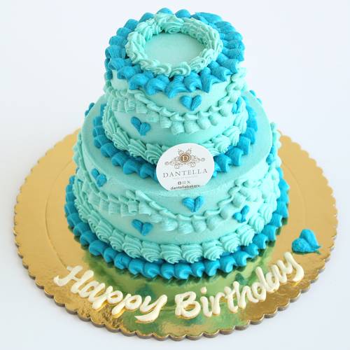 Baby Rosa Blue Cake