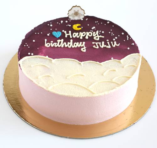 Purple Moon Cake