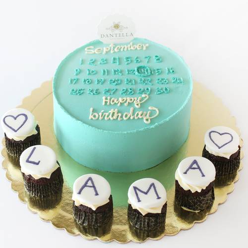 Calendar Cake & Cup Cake