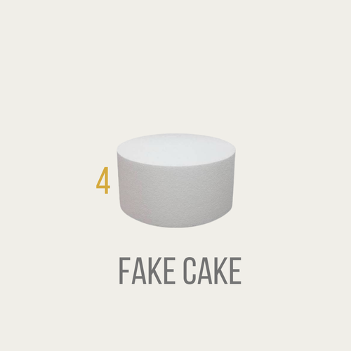Fake Cake Four Inch Double