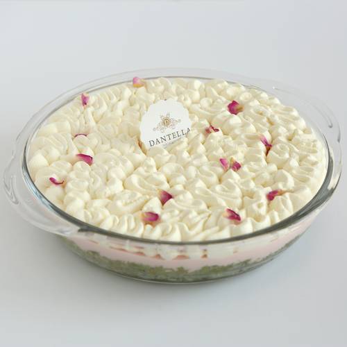 Flower and Pistachio Trifle
