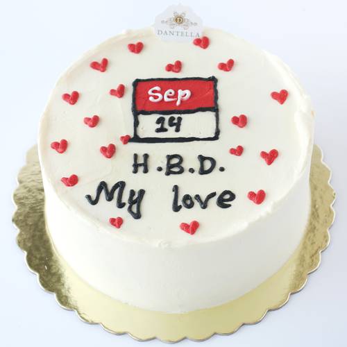 Calender Birthday Cake