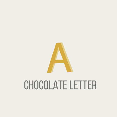 الكتابة بحروف الشوكولاتة_Chocolate Letters
