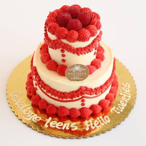 Red Baby Royal Cake