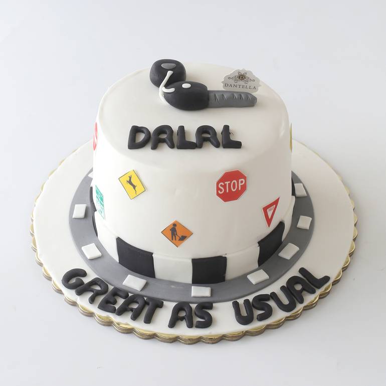 Special Driving Cake 