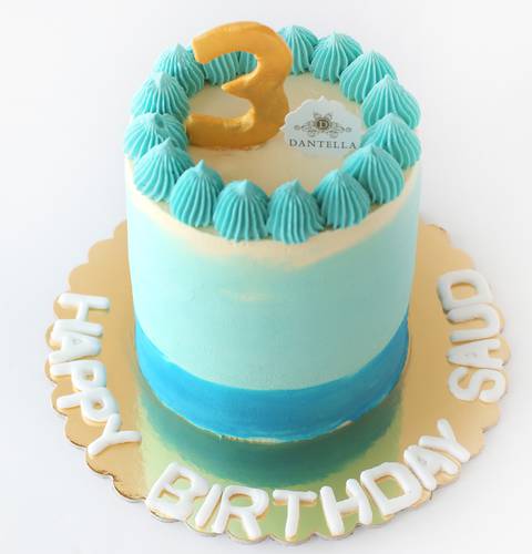 Baby Blue Cake_ بيبي بللو كيك