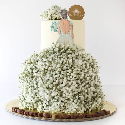 Bride To Be Double Cake