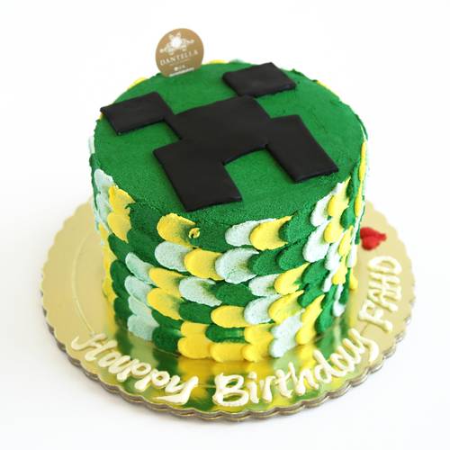 Mine Craft Cake
