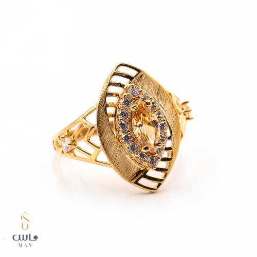 خاتم ذهب عيار 21