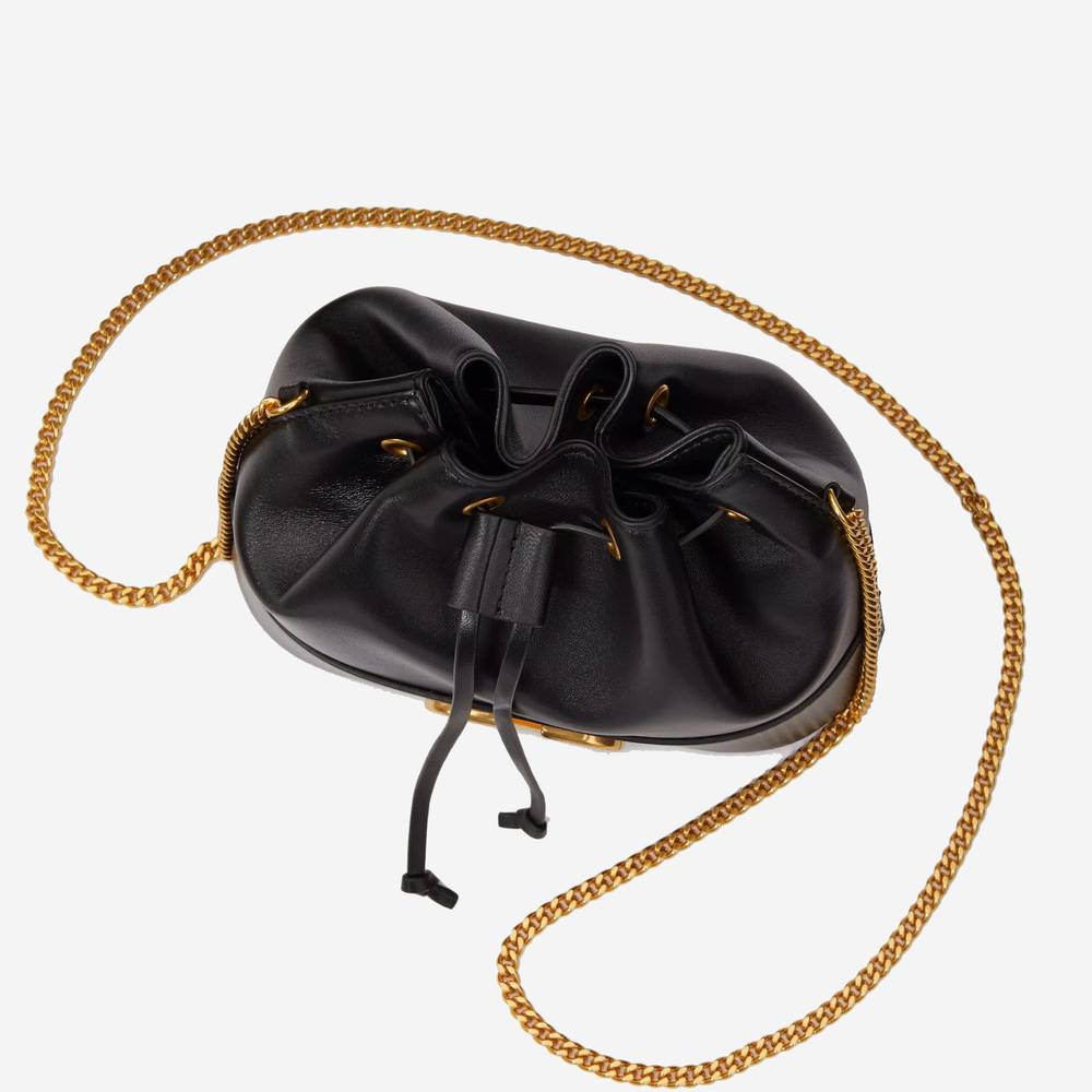  MINI BUCKET BAG IN NAPPA WITH VLOGO SIGNATURE CHAIN (Pre-Order Within 14 Days) 