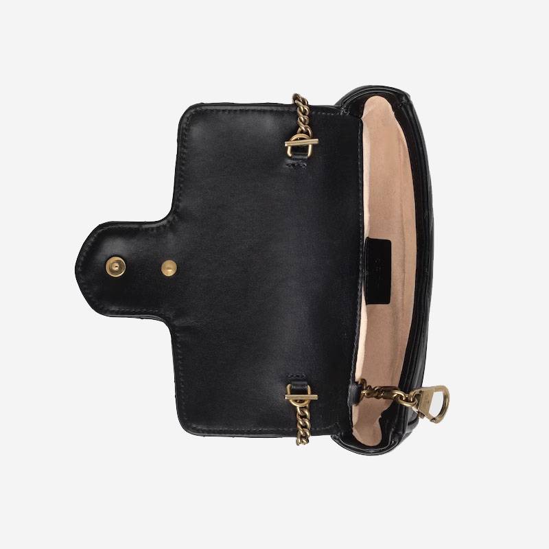  GG Marmont Matelassé Leather Super Mini Bag (Pre-Order Within 14 Days) 